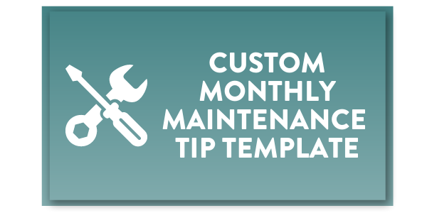 Monthly Maintenance Tip
